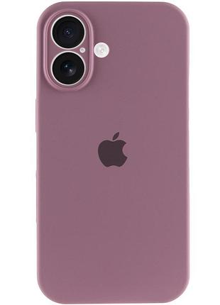 Чехол silicone case full camera protective (aa) для apple iphone 17 (6.3") лиловый / lilac pride 2