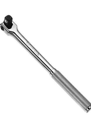 Вороток с шарниром storm, 1/2", 270 мм, cr-v intertool et-1032