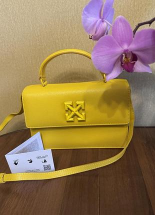 Кожаная сумка с сафьяновой натуральной кожи off-white оригинал