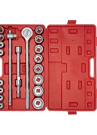 Набор инструментов 3/4", 21 ед. intertool ht-2221
