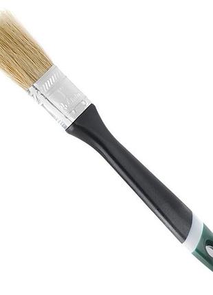 Кисть флейцевая 25*10*38 мм, пластиковая ручка intertool kt-1325