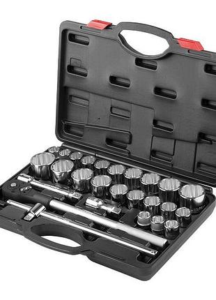 Профессиональный набор инструментов 3/4", 26 ед., cr-v intertool et-6026