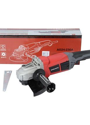 Шлифмашина угловая worcraft ag24-230a