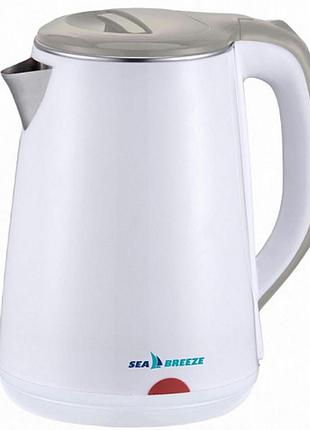 Электрочайник sea breeze 1,8л/ 1500вт (010-sb)