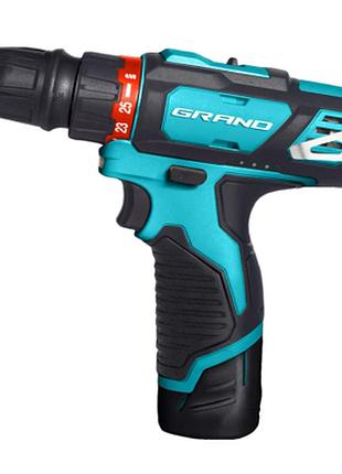 Шуруповерт аккумуляторный grand да-12dfr/pro