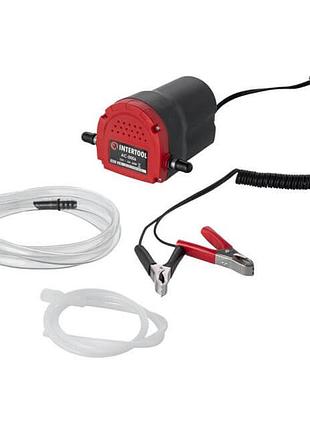 Насос вакуумный 12 в для откачки масла и дизельного топлива intertool ac-0006
