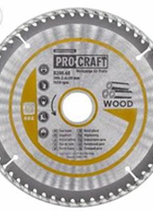 Пильный диск procraft b200.60 universal