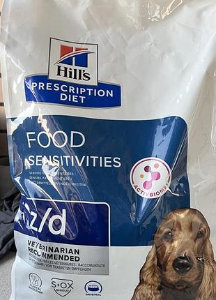 Hill's prescription diet z/d корм для собак