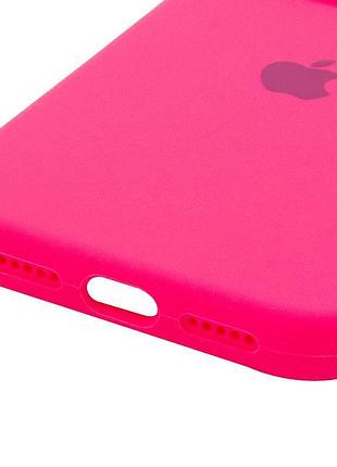 Чехол silicone case full camera protective (aa) для apple iphone 17 pro (6.3") розовый / barbie pink 5