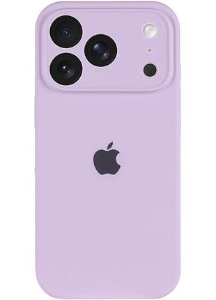 Чехол silicone case full camera protective (aa) для apple iphone 17 pro max (6.9") сиреневый / lilac 2