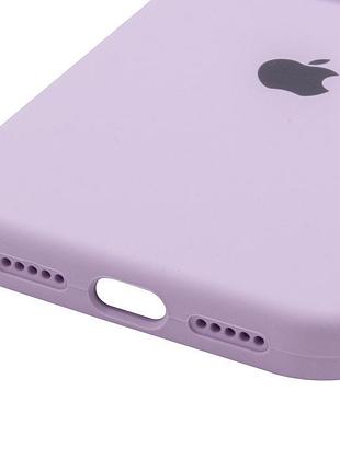 Чехол silicone case full camera protective (aa) для apple iphone 17 pro max (6.9") сиреневый / lilac 5