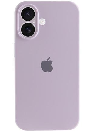 Чехол silicone case full camera protective (aa) для apple iphone 17 (6.3") сиреневый / lilac 2