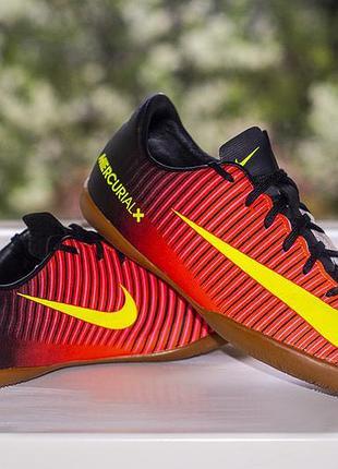 Футзалки, кроссовки nike mercurial vapor xi jr 831947-870 multi 36 р. оригинал