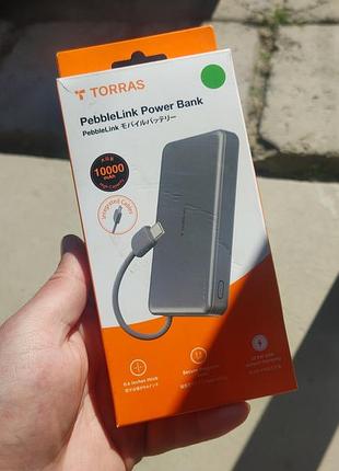 Павербанк с magsafe torras qi2 10000 mah быстрая зарядка тайпси