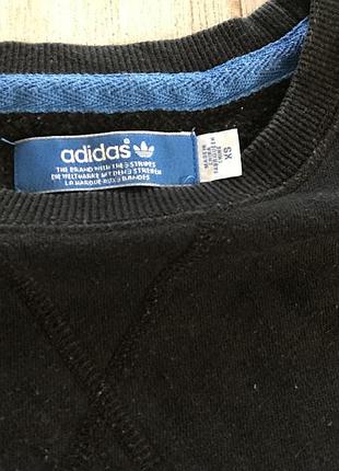 Лонгслів adidas чорний 3