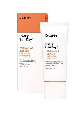 Dr.jart+ молочко сонцезахисне every sun day waterproof sun milk spf50+ pa++++, 30 ml