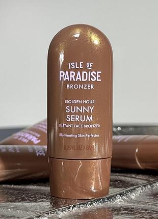 Сироватка-бронзатор для обличчя isle of paradise sunny serum instant face bronzer 8 ml mini