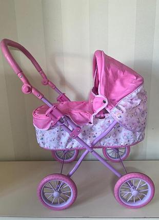 Коляска для ляльки baby  born . легка у використанні, легко складається, що зручно для прогулянок .  стан хороший ,охайний