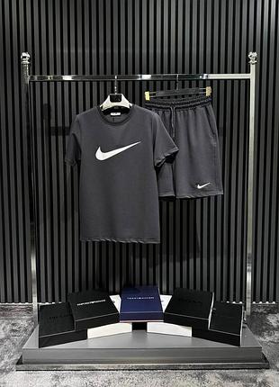 Мужской летний костюм nike шорты футболка