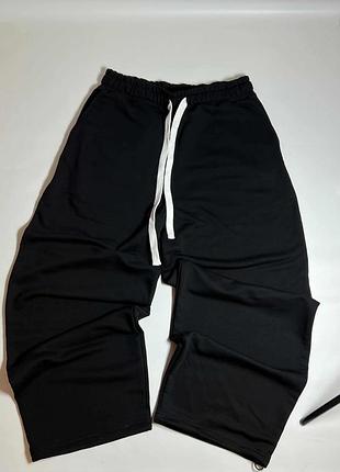 Широкі, чорні baggy спортивки