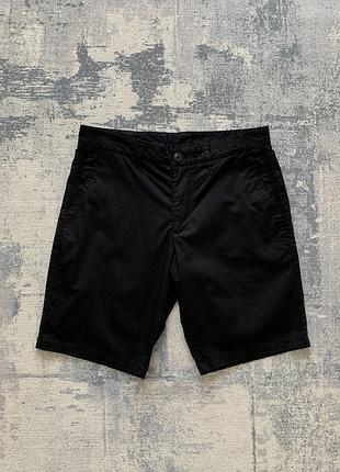Чорні класичні бриджі чоловічі брендові шорти armani exchange bermuda shorts оригінал розмір m
