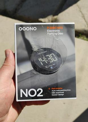 Електронний паркувальний диск ooono park p-disc dark no2