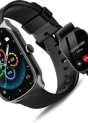 Stecei s68 - умный смарт часы, bluetooth-звонки, 1.95" дюймовый hd-экран, водонепроницаемый ip67, трекер активности