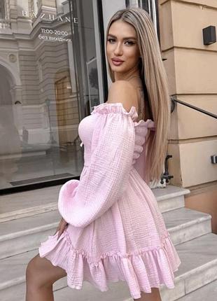 Плаття рожеве 2