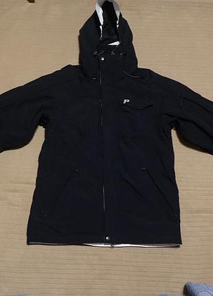 Отличная черная лыжная куртка peak performance gore tex perfomance shell jacket 3 в 1 l
