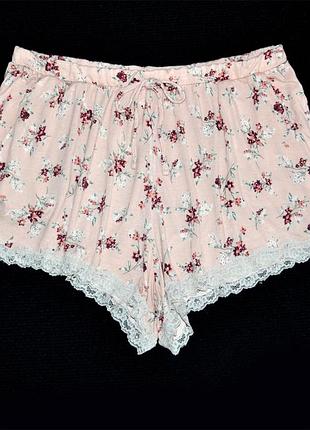 Піжамні домашні шорти love to lounge трикотаж віскоза-еластан р.xl\2xl