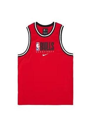 Nike chicago bulls майка джерси l