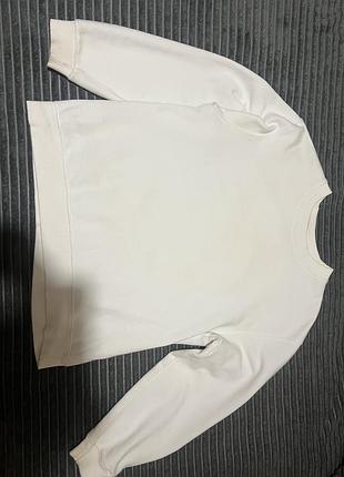 Білий світшот zara