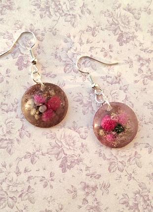 Сережки черепашата черепашк hand made бронз сережки мален міні легк 4