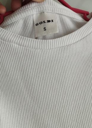 Белый боди goldi 3