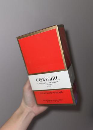 Жіночі  шлейфові парфуми good girl red🔥 carolina herrera 90 ml духи парфюм
