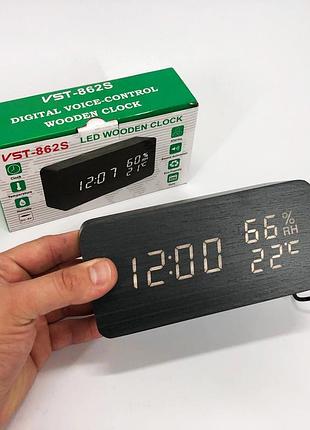 Часы электронные с подсветкой дисплея, красивые настольные часы настольные с цифрами gr-72