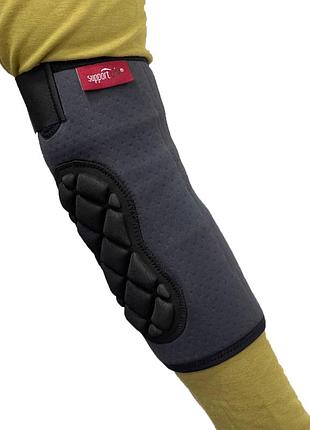 Бандаж на локтевой сустав с защитной силиконовой подушечкой orthopoint ref-302 налокотник, размер s