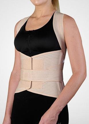 Бандаж грудопоясничный ортопедический orthopoint sl-330k корсет на 6 ребер жесткости, регулируемый, размер xl