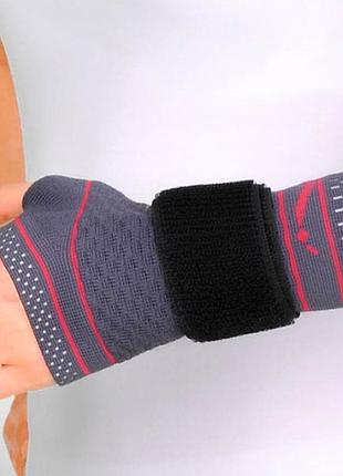 Бандаж трикотажный на запястья с металлической пластиной orthopoint ref-722 на левую руку размер l