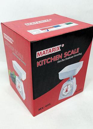 Ваги настільні зі знімною чашею matarix mx-405 5 кг красные, ваги з цифровим дисплеєм для кухні kg-98