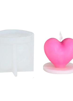 Силиконовая форма для изготовления свечей 8 x 7.9 cм "silicone mold-21"