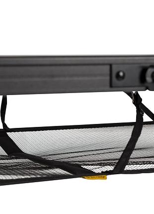 Стіл bo-camp melrose oval 120x80 cm black/wood look (1404220)