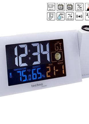Часы проекционные technoline wt537 white (wt537) 5