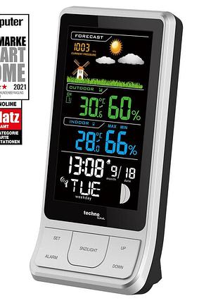 Метеостанція technoline ws6441 black/silver (ws6441) 2