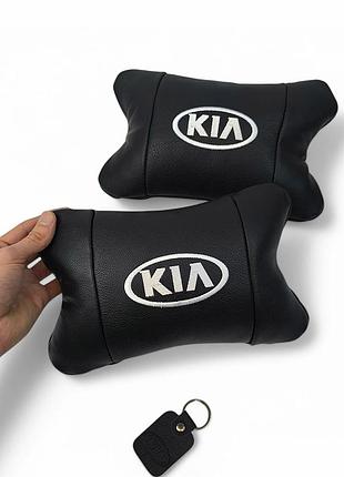 Подушка для голови в авто kia, автоподушка под голову, шейная подушка для удобства в автомобиле wl-52