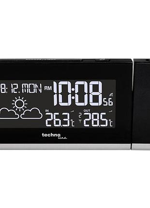 Часы проекционные technoline wt539 black (wt539) 6