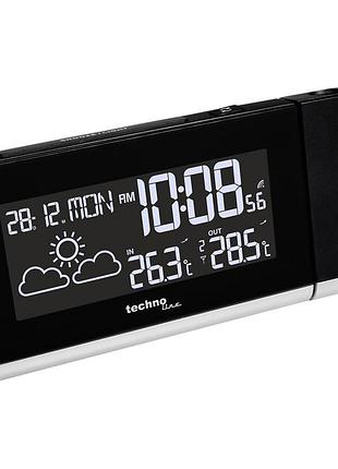 Часы проекционные technoline wt539 black (wt539) 7