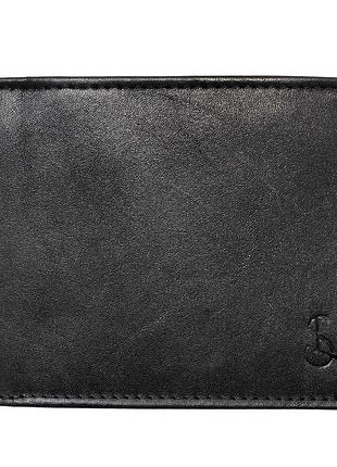 Портмоне мужское кожаное semi line rfid black (p8276-0)