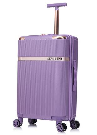 Валіза semi line 24" (m) purple (t5916-3)