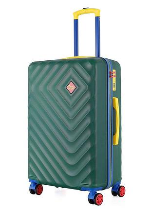 Валіза semi line 24" (m) dark green (t5805-2)